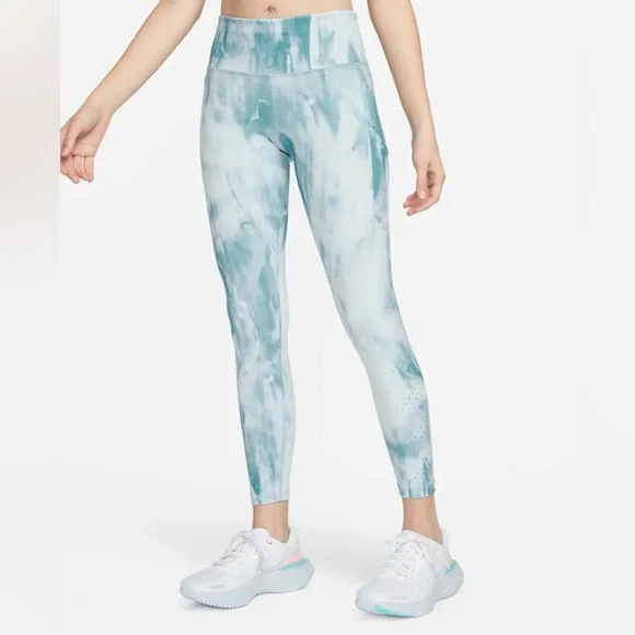 Nike Women's Dri-Fit Epic Luxe Mid-Rise Pocket Running Leggings - Picture 1 of 15